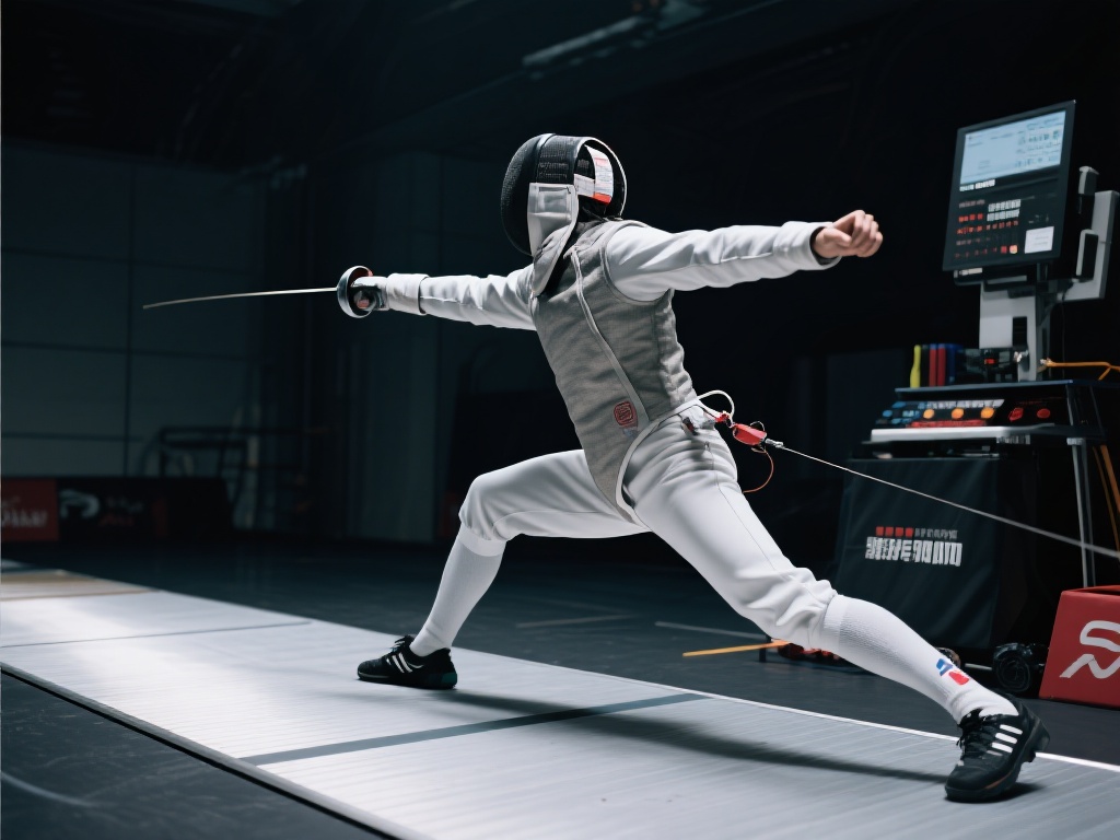 雷声启迪：击剑运动融入健康早操新灵敏训练