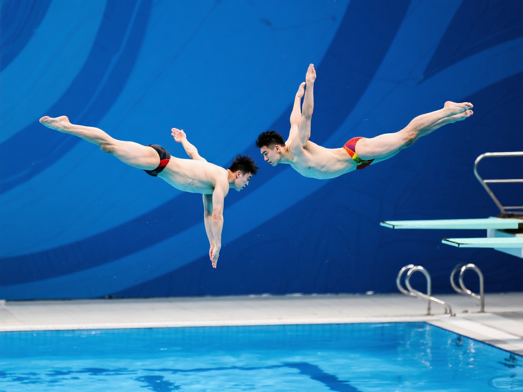 程子龙朱子锋携手问鼎男子双人10米台冠军