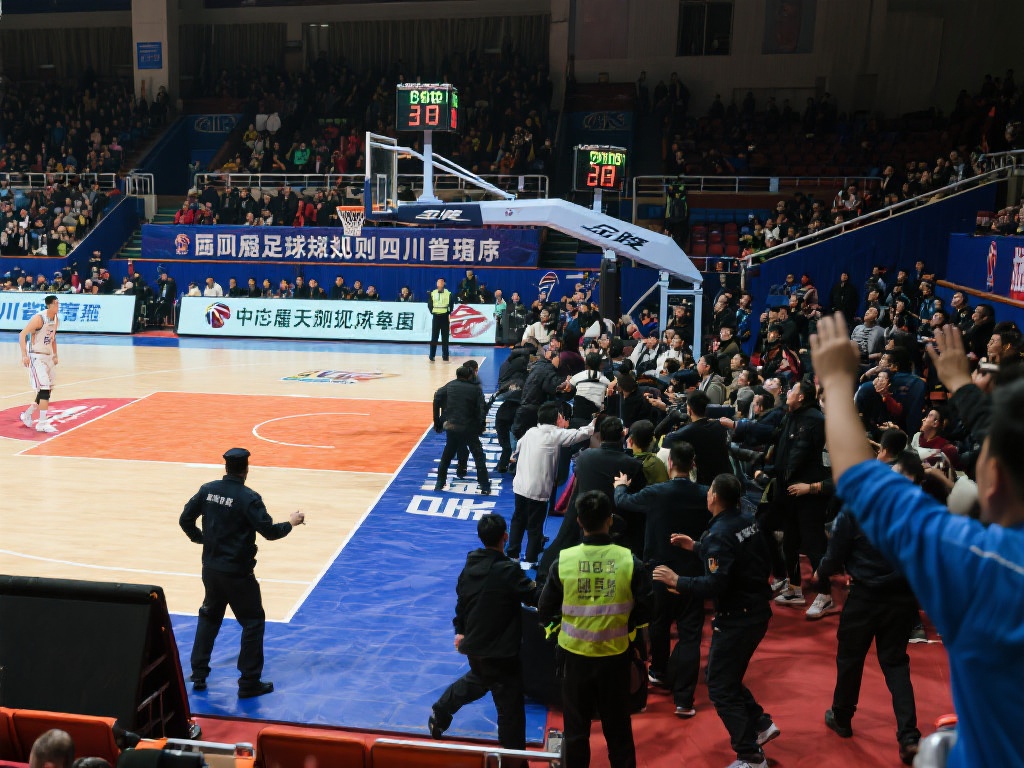 四川男篮因观众干扰比赛被处罚解读