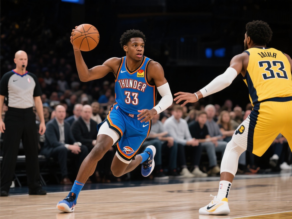 亚历山大33+7+8全面爆发，雷霆力克步行者